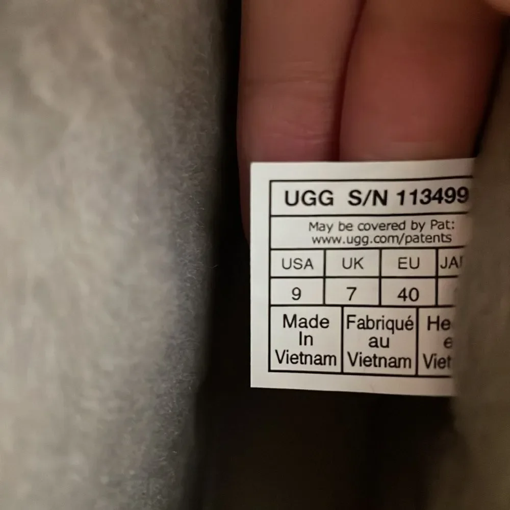 UGG Classic Mini Platform Smoke Plume Women Size 9 - Picture 12 of 15